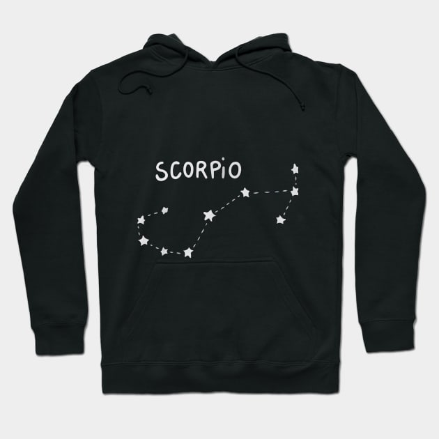 Zodiac Sign - Scorpio Hoodie by Uwaki